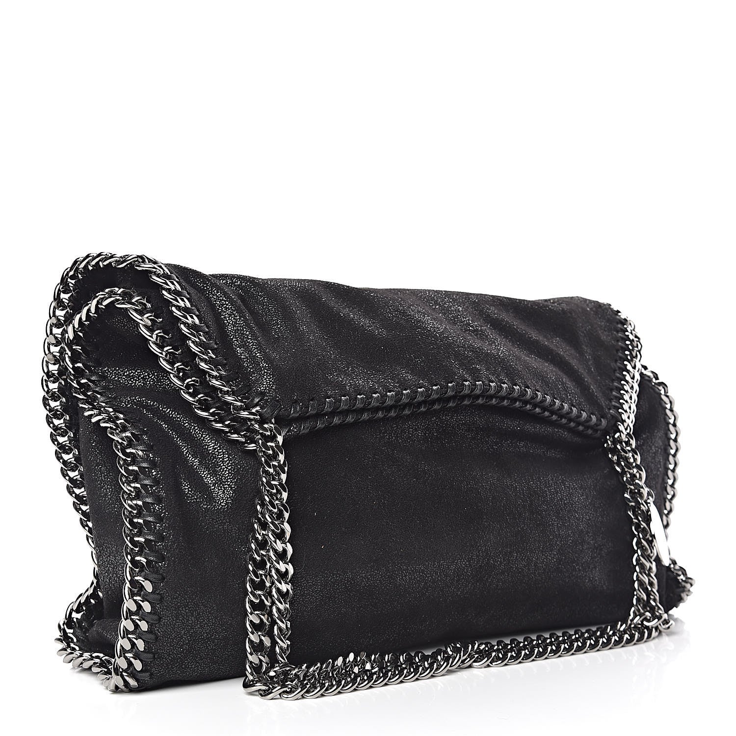 Stella McCartney Shaggy Deer Small Falabella Tote Black 3 of 11