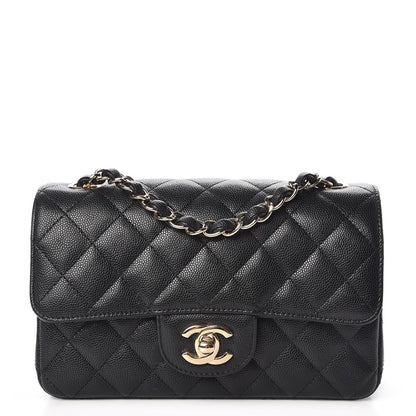 Chanel Caviar Quilted Mini Rectangular Flap Black 1 of 7