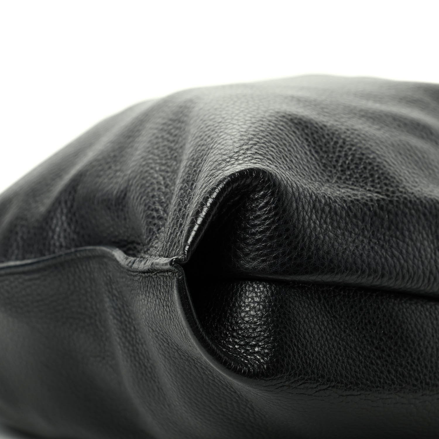Tom Ford Grained Calfskin Large Alix Padlock Zip Shoulder Bag Black 9 of 10