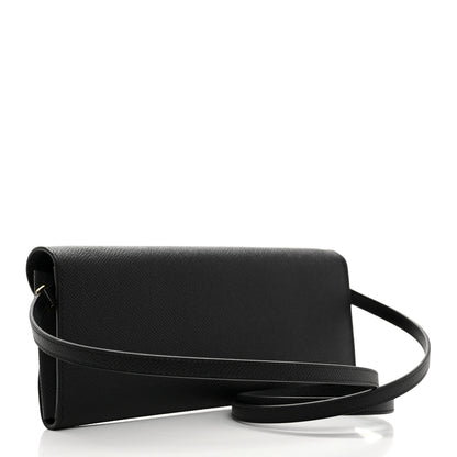 Hermes Epsom Maillon Wallet To Go Black 2 of 10