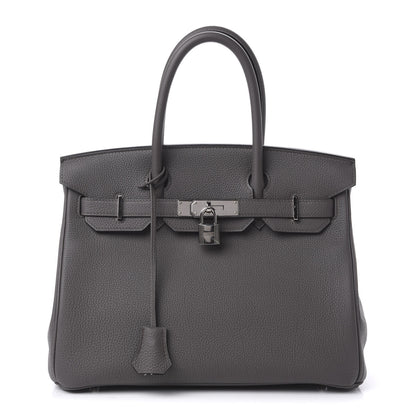 Hermes Togo Birkin 30 Etain 1 of 8