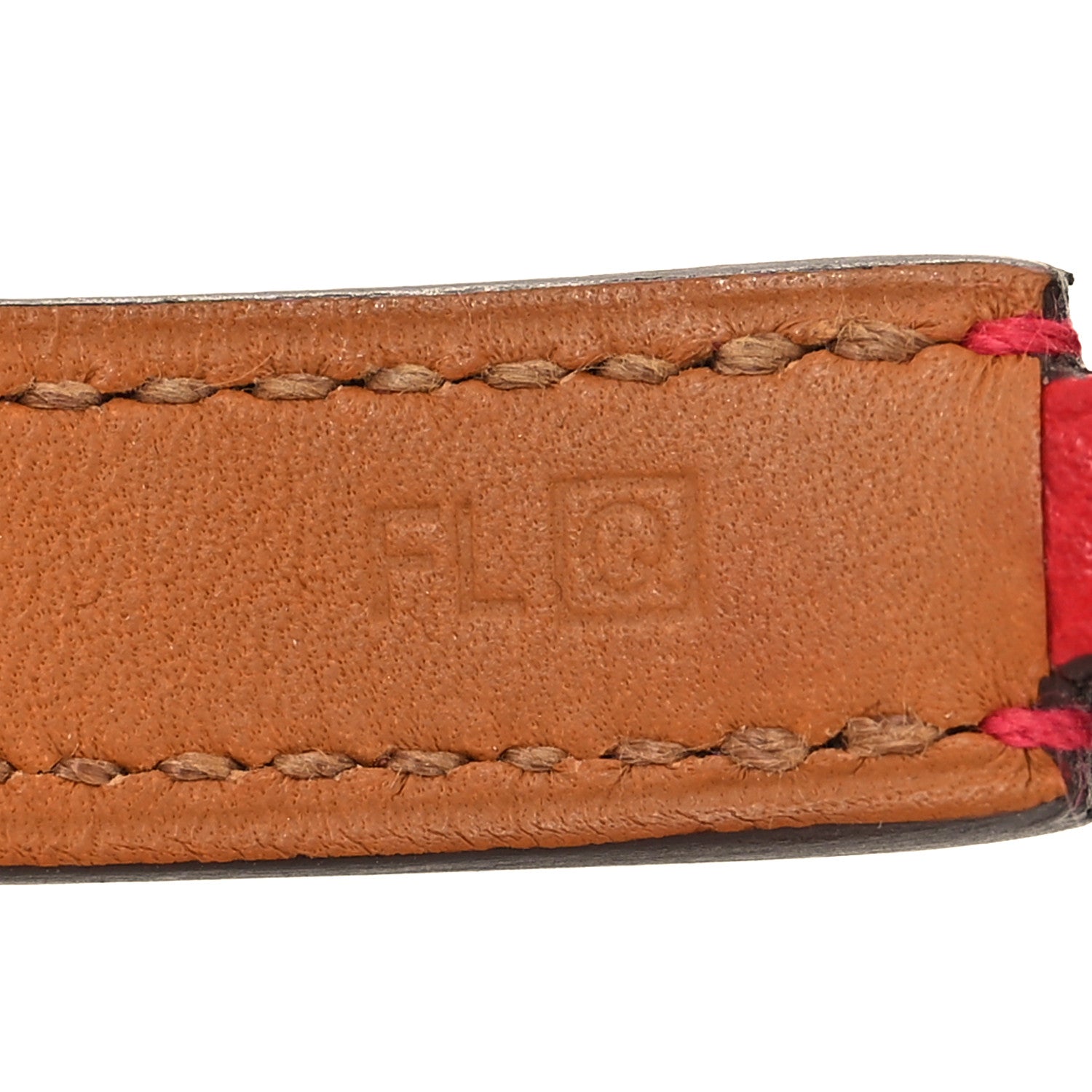 Hermes Epsom Rivale Double Tour Bracelet S Rouge Casaque 5 of 7