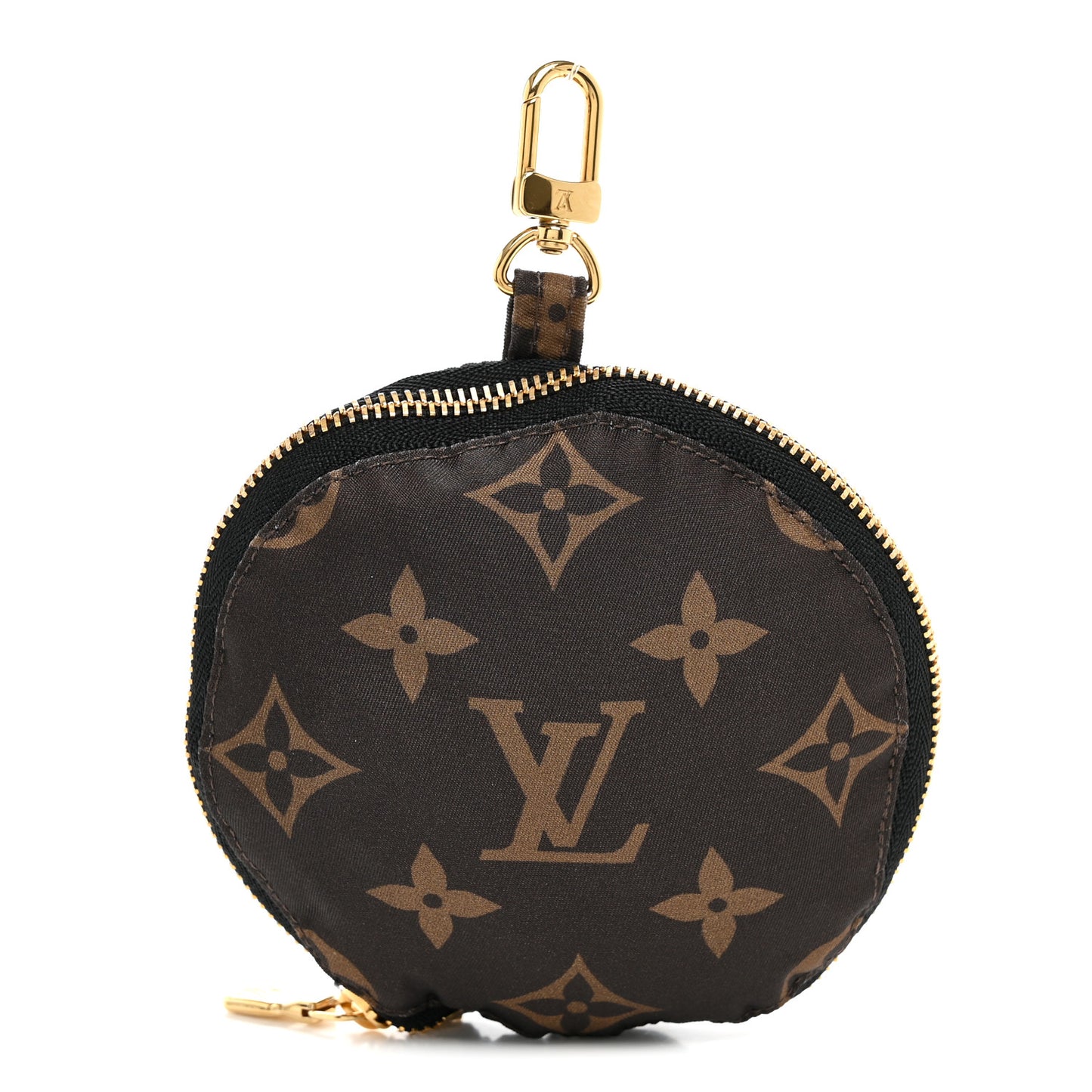 Nylon Monogram Reversible Bob Bucket Hat S Brown Black