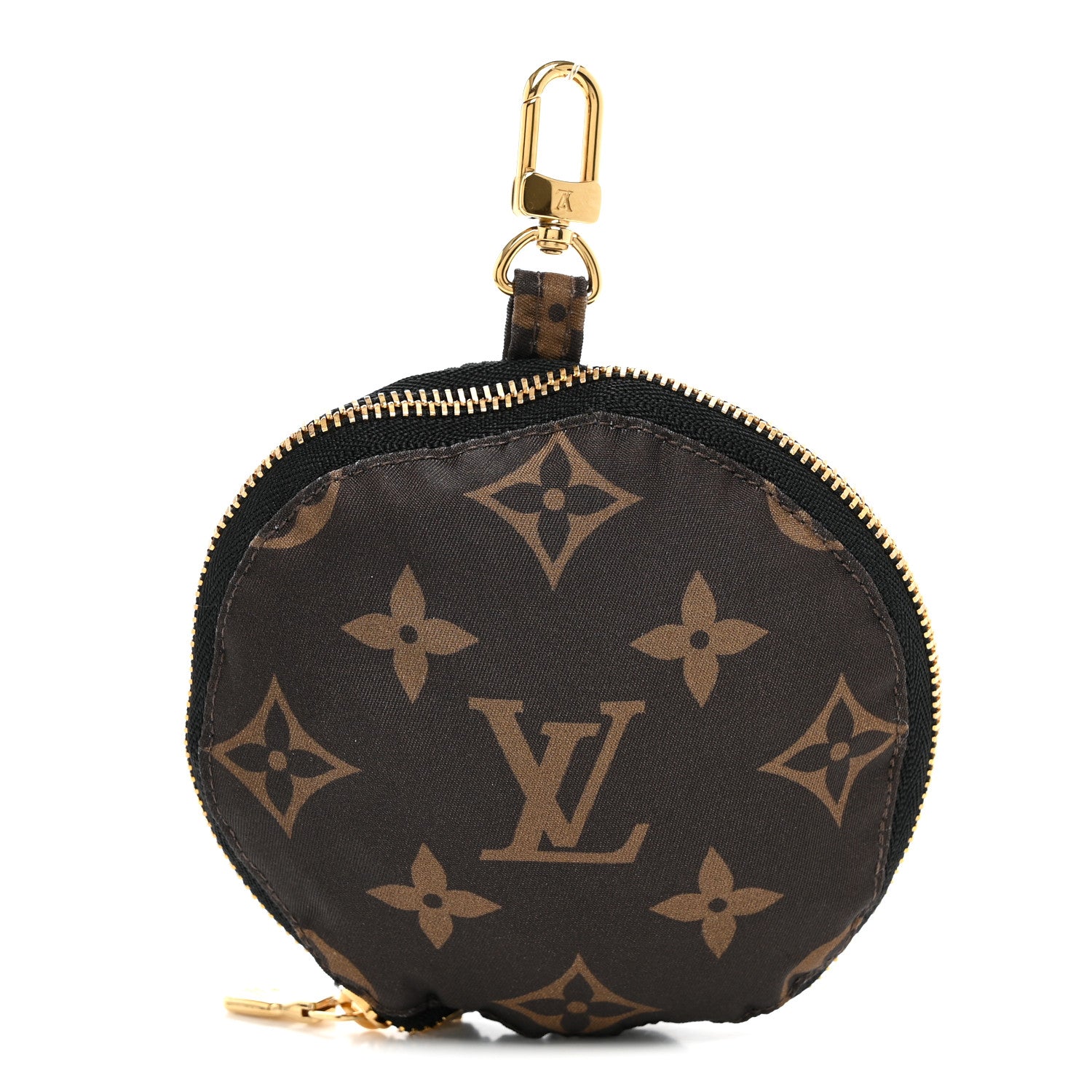 Louis Vuitton Nylon Monogram Reversible Bob Bucket Hat S Brown Black 9 of 9