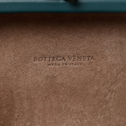 Bottega Veneta Nappa Intrecciato Chain Knot Clutch Mallard 6 of 6