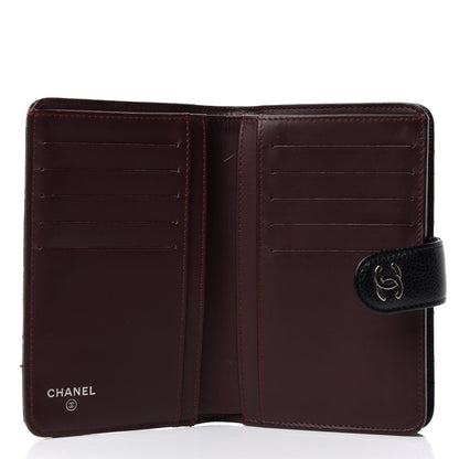 Chanel Caviar Quilted Zipped Pocket Wallet Black 5 of 8