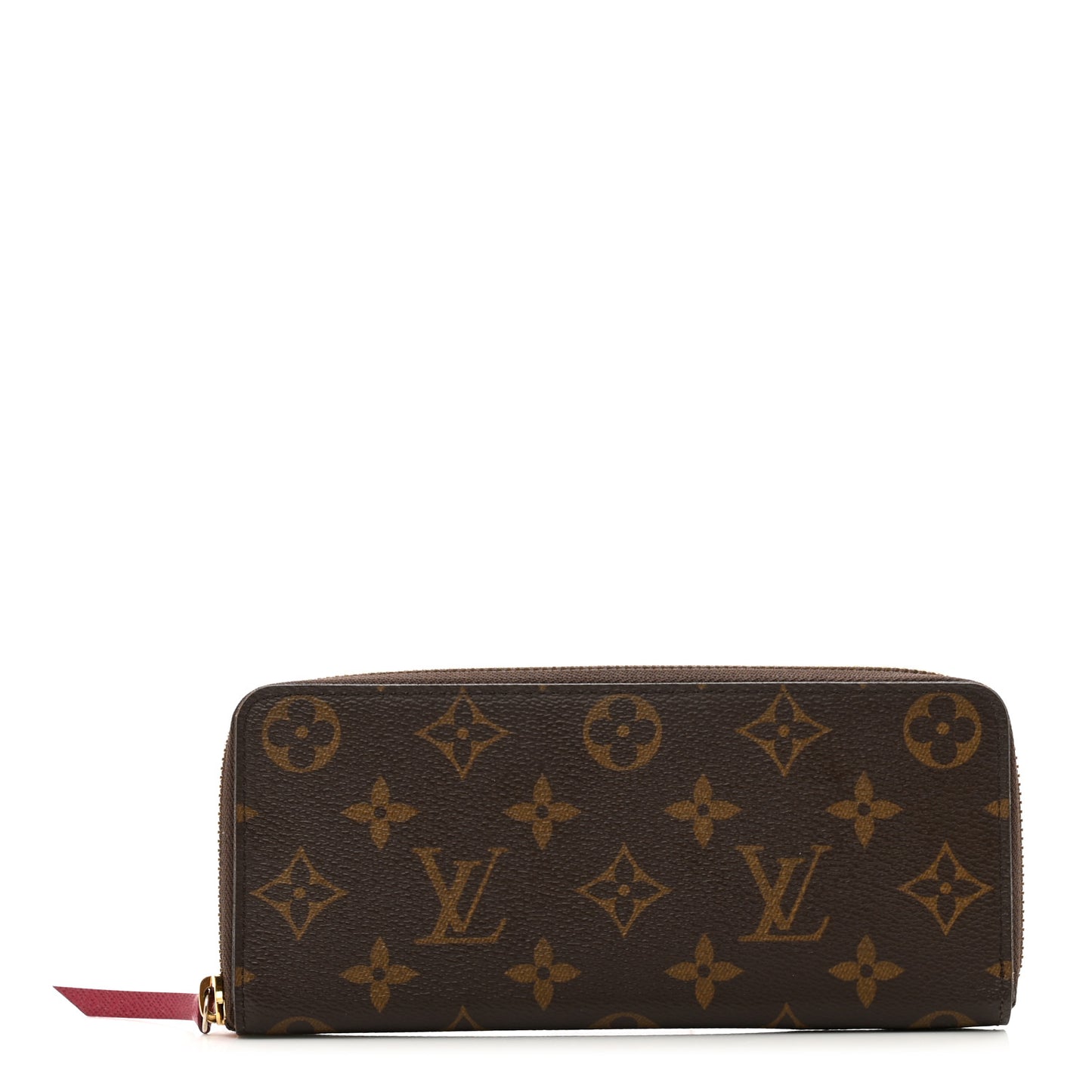 Monogram Clemence Wallet Fuchsia
