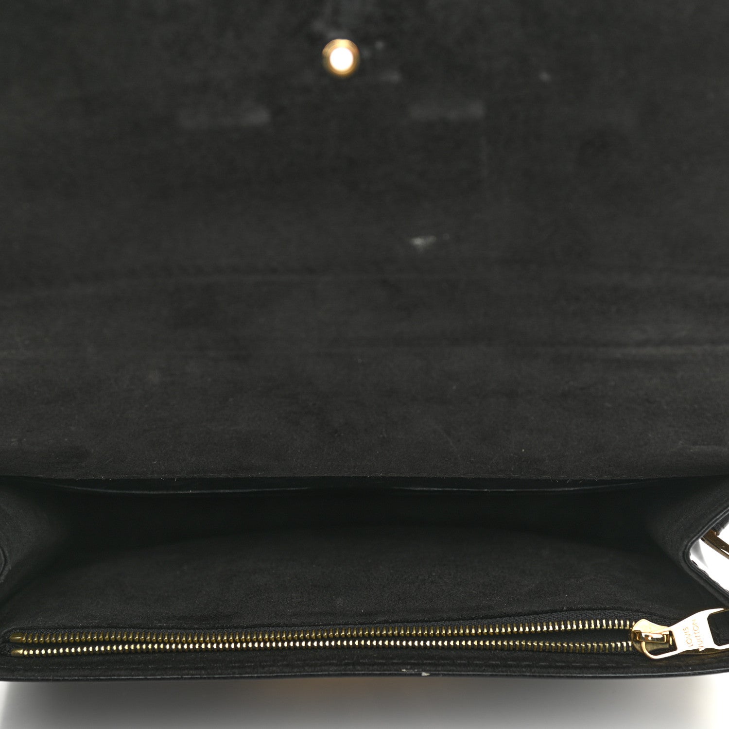 Louis Vuitton Calfskin Chain Louise GM Black 5 of 12