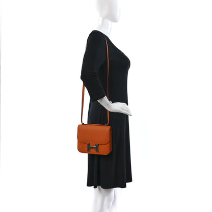 Hermes Epsom Constance 18 Orange 3 of 9