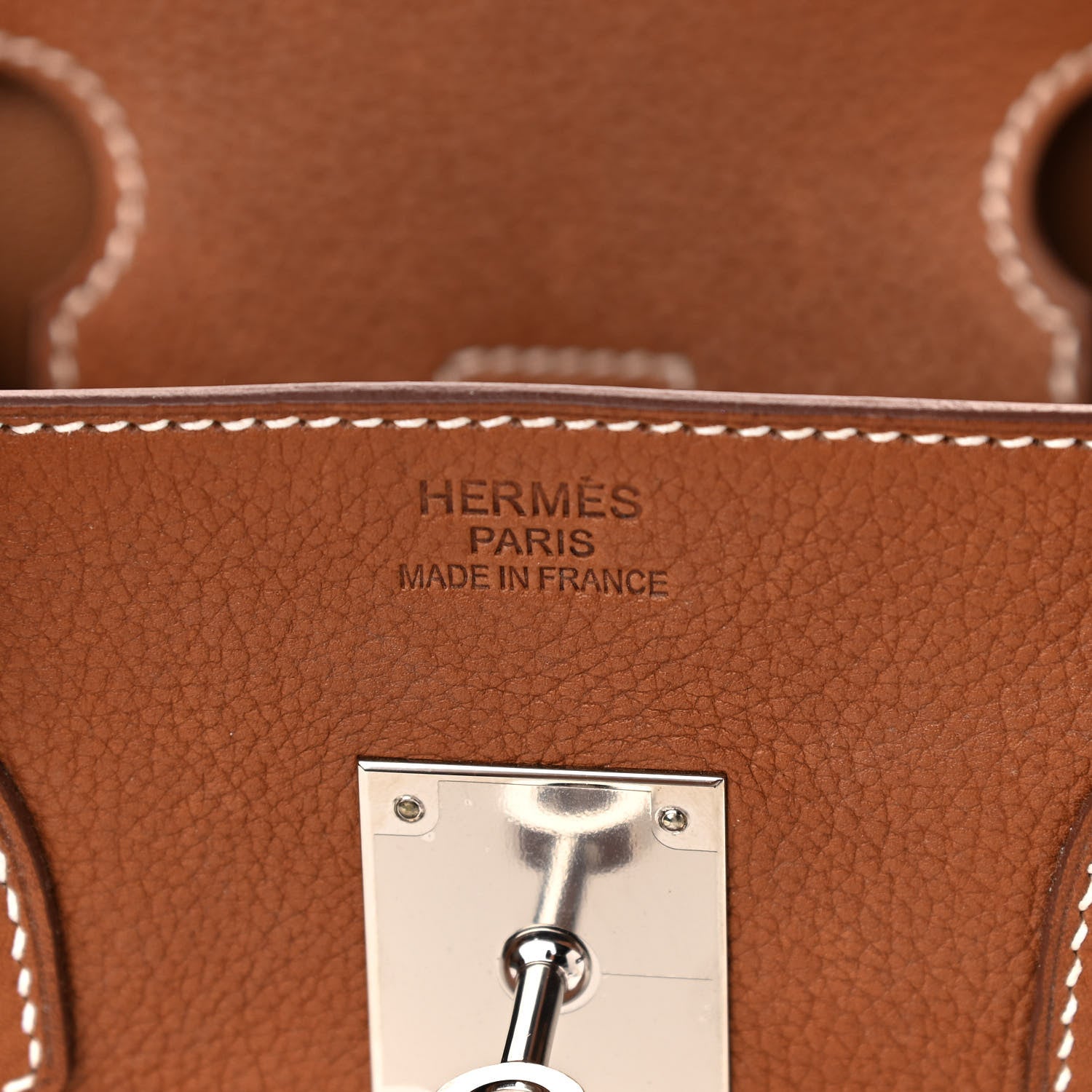 Hermes Natural Barenia Faubourg Birkin 35 Fauve 6 of 16