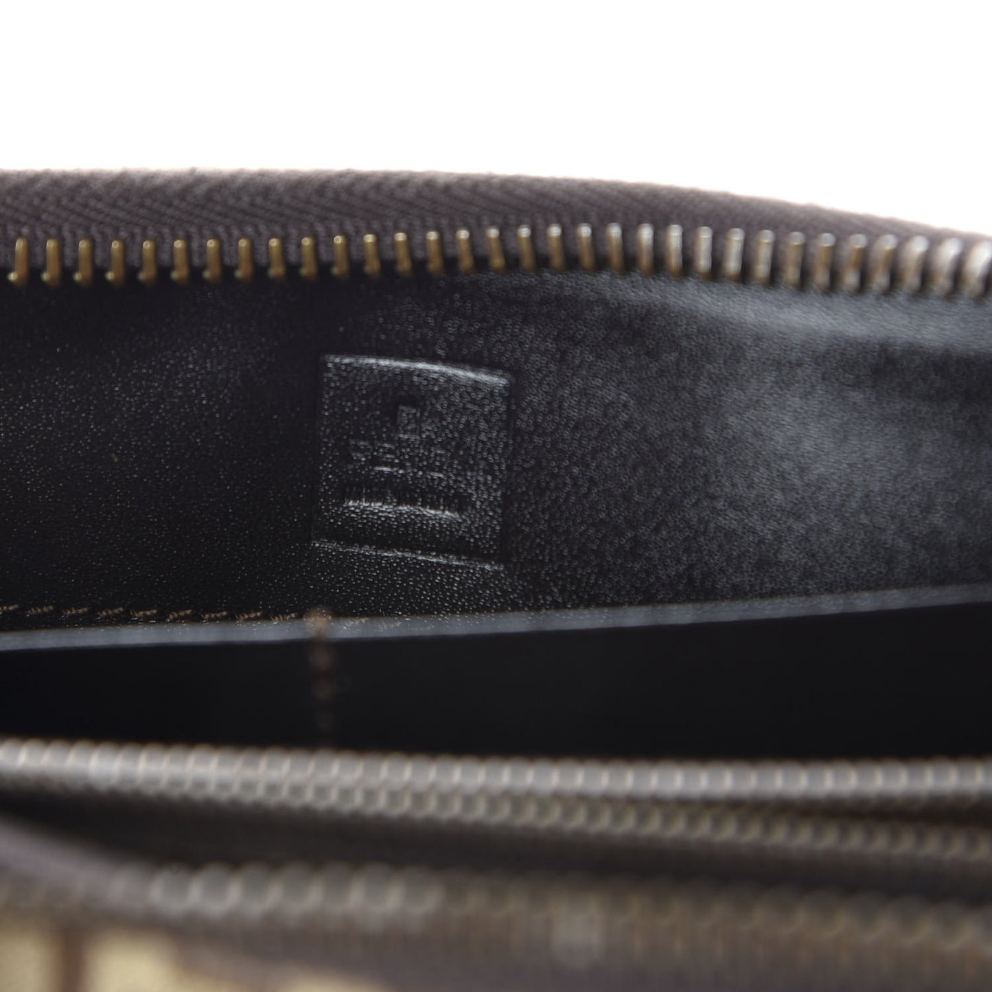Zucchino Zip Around Wallet Dark Brown
