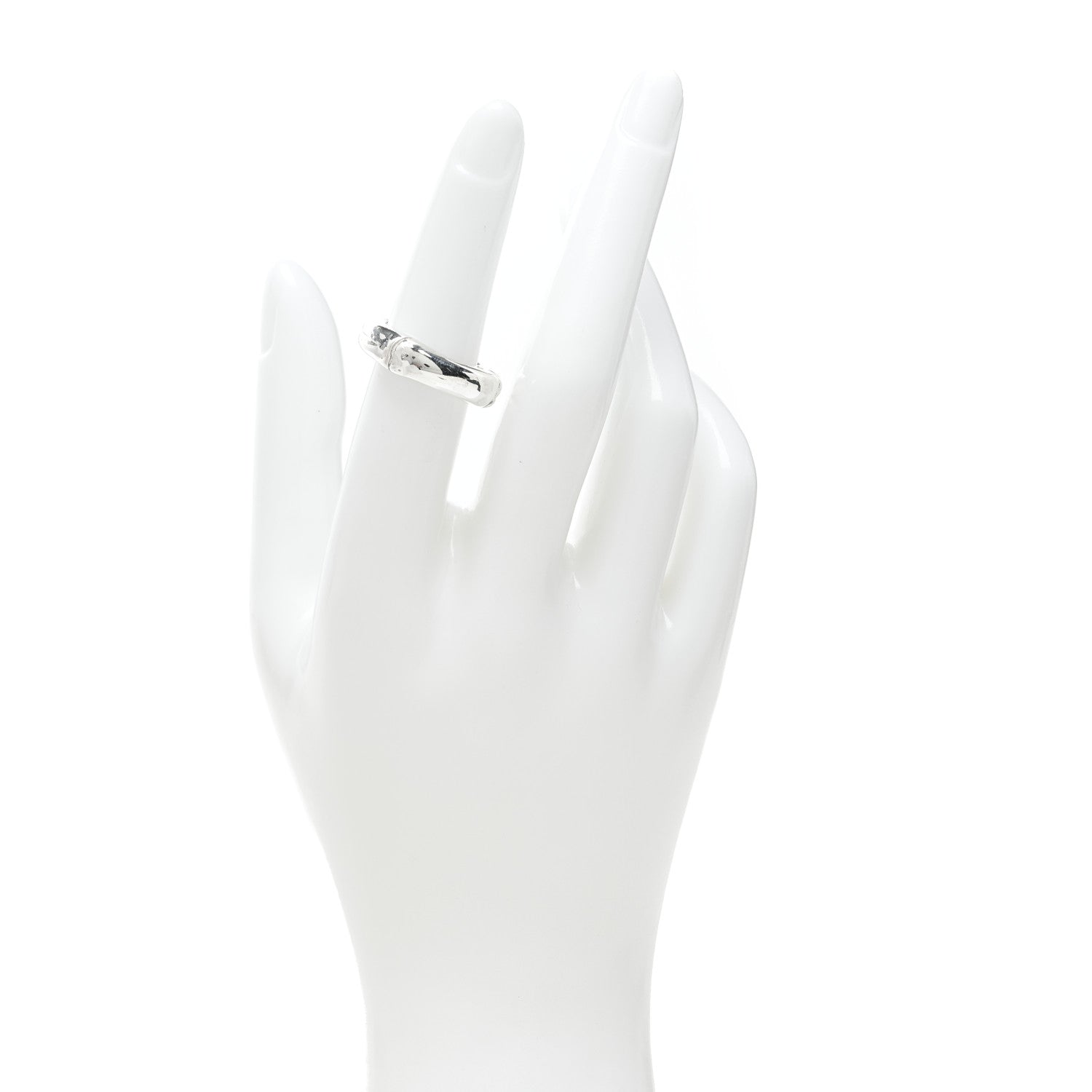 John Hardy Sterling Silver 6mm Bamboo Ring 50 5.5 2 of 4