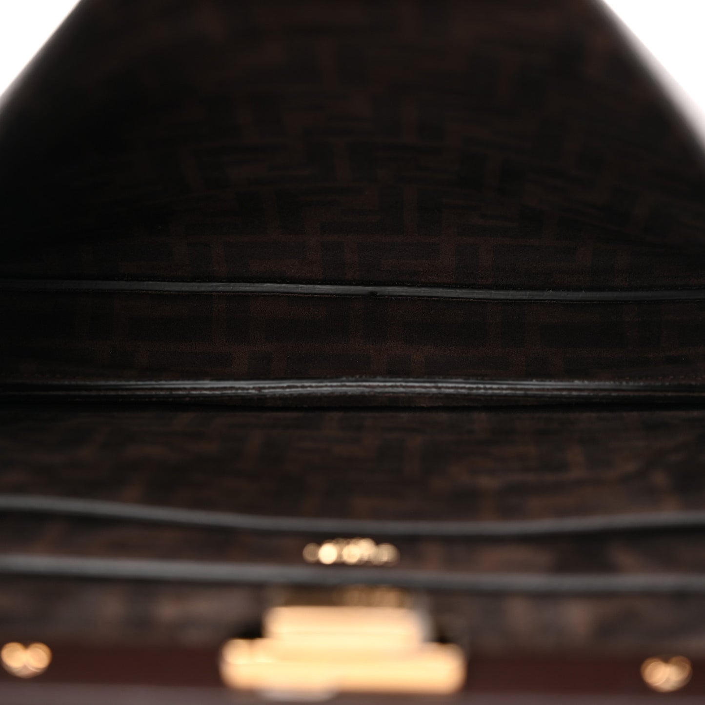 Vitello Medium Soft Peekaboo  Dark Brown