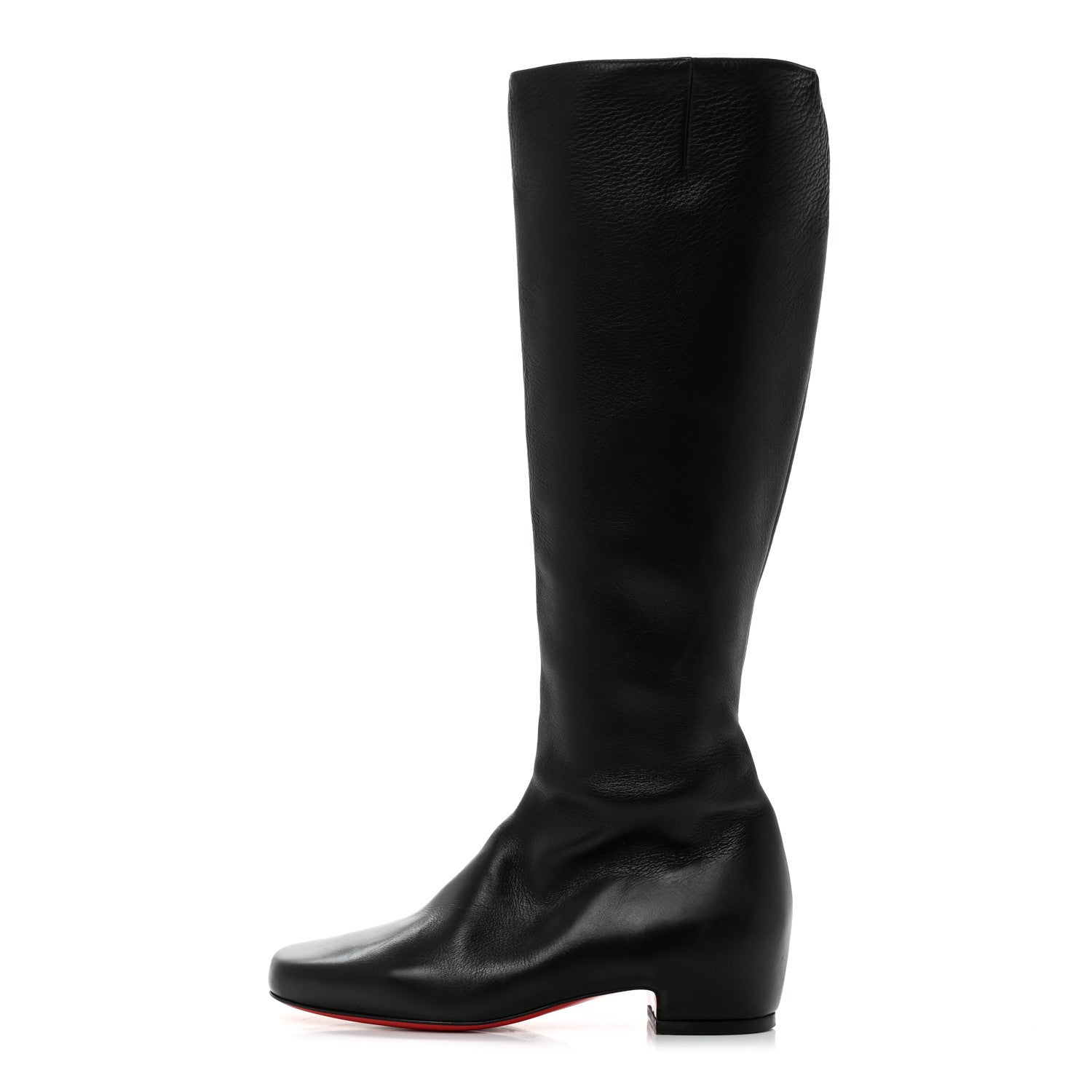 Christian Louboutin Nappa Tounoir Flat Knee Boots 36 Black 1 of 8