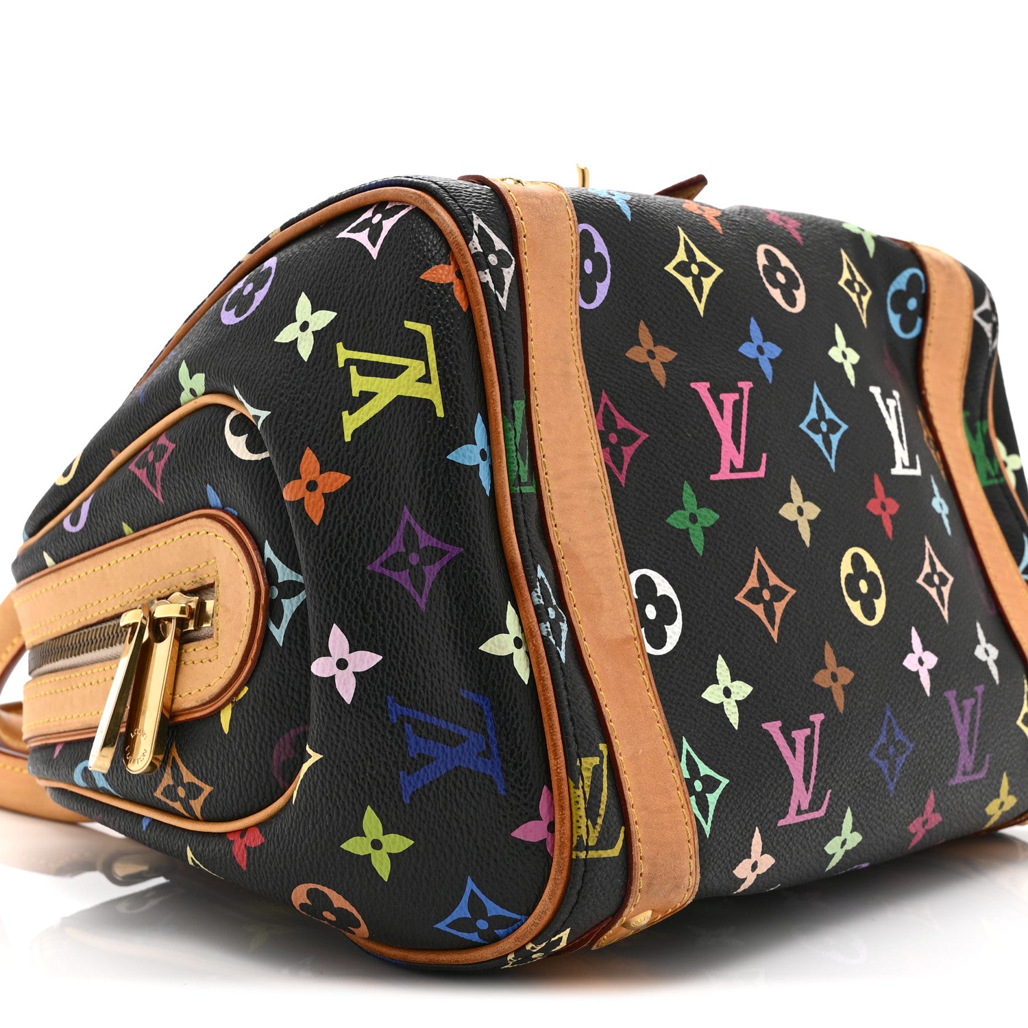 Louis Vuitton Monogram Multicolor Priscilla Black 9 of 10