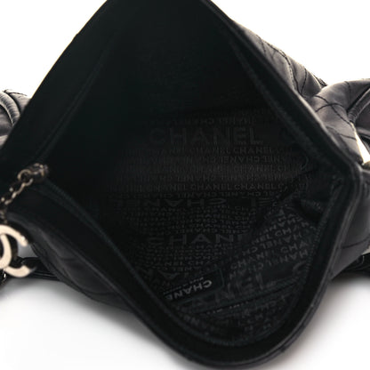 Chanel Lambskin Stitched Medium Ultimate Soft Tote Black 5 of 12