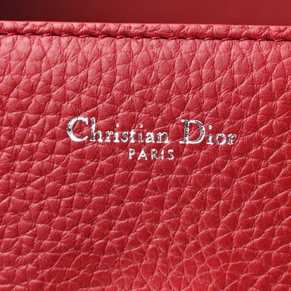 Christian Dior Grained Calfskin Large Diorever Flap Red 7 of 11