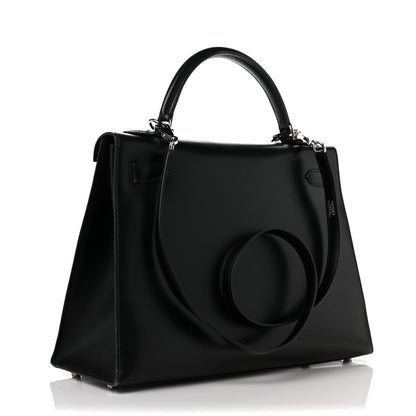 Hermes Chamonix Kelly Sellier 32 Black 2 of 14