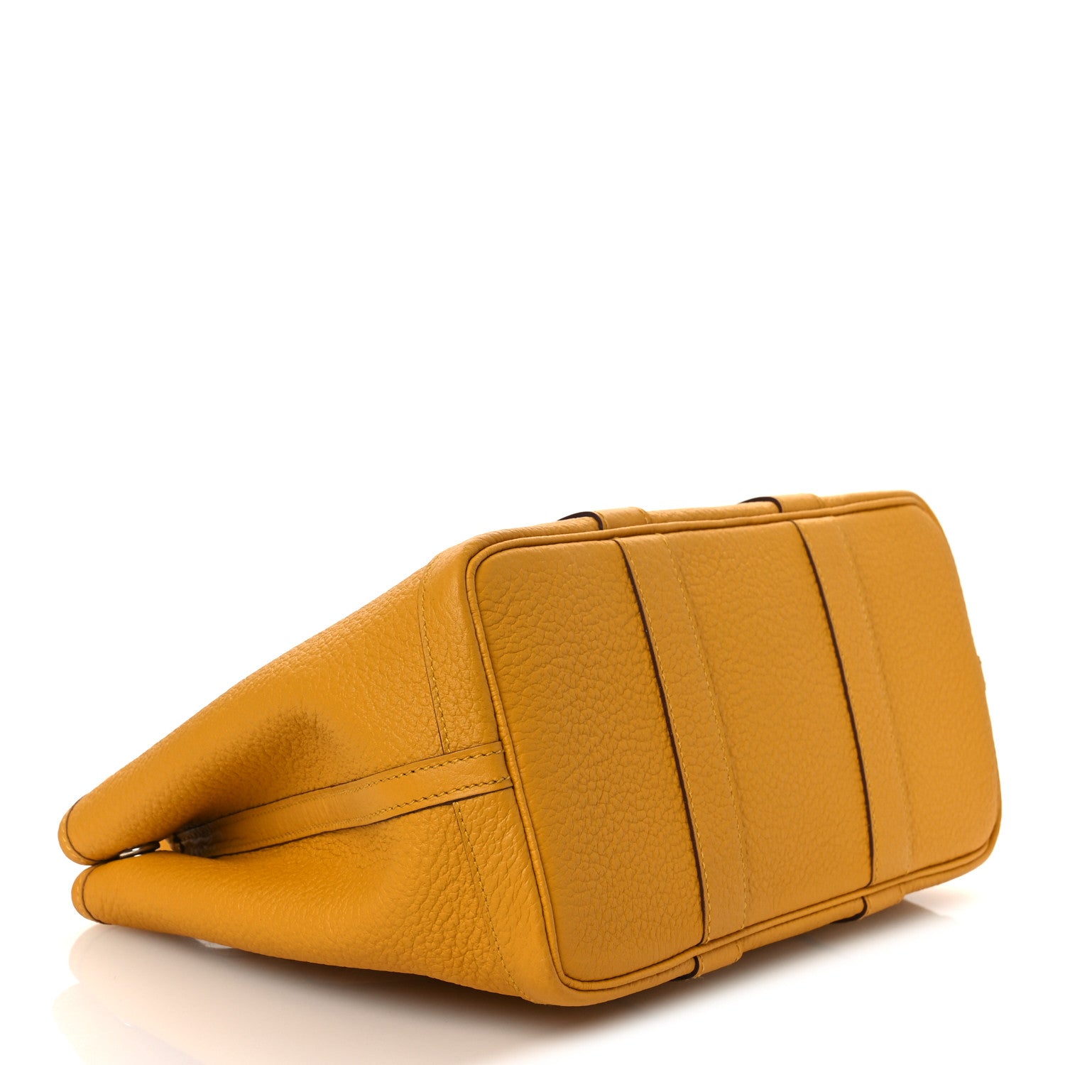Hermes Vache Country Garden Party 30 TPM Jaune Ambre 4 of 10