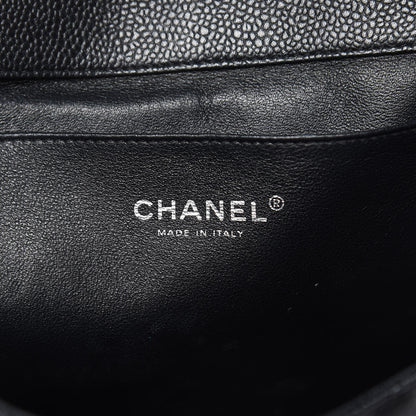 Chanel Caviar Quilted Clutch With Chain Flap Black 6 of 14
