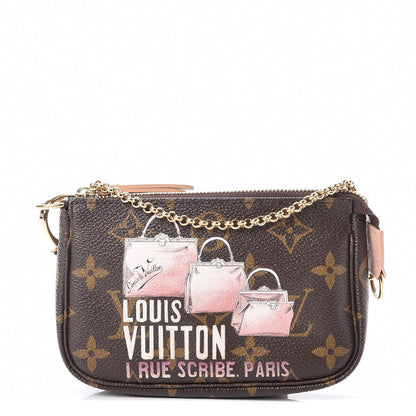 Louis Vuitton Monogram Affiche Mini Pochette Accessories 1 of 7