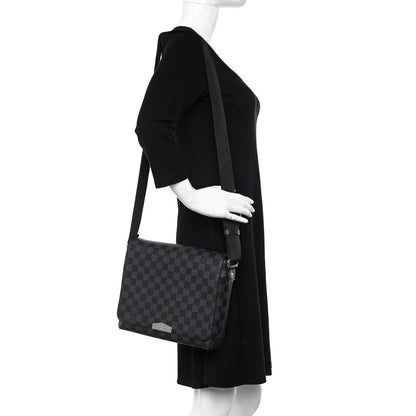 Louis Vuitton Damier Graphite District PM 2 of 9