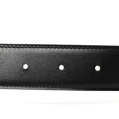 Hermes Box Togo 42mm H Belt 100 40 Black Gold 4 of 6
