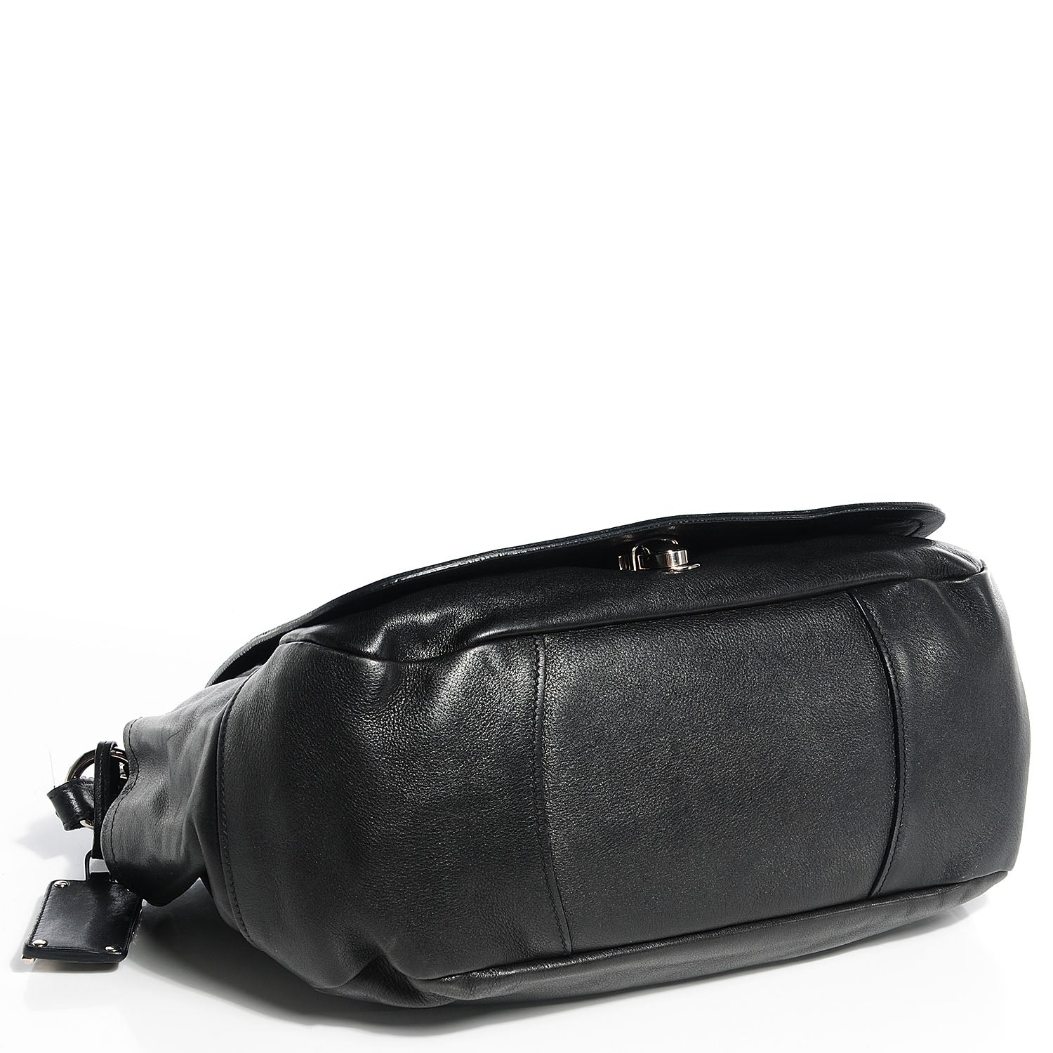 Prada Soft Calf Shoulder Bag Nero Black 4 of 10