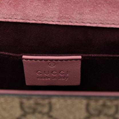 Gucci GG Supreme Monogram Patent Small Padlock Shoulder Bag Multicolor 6 of 12