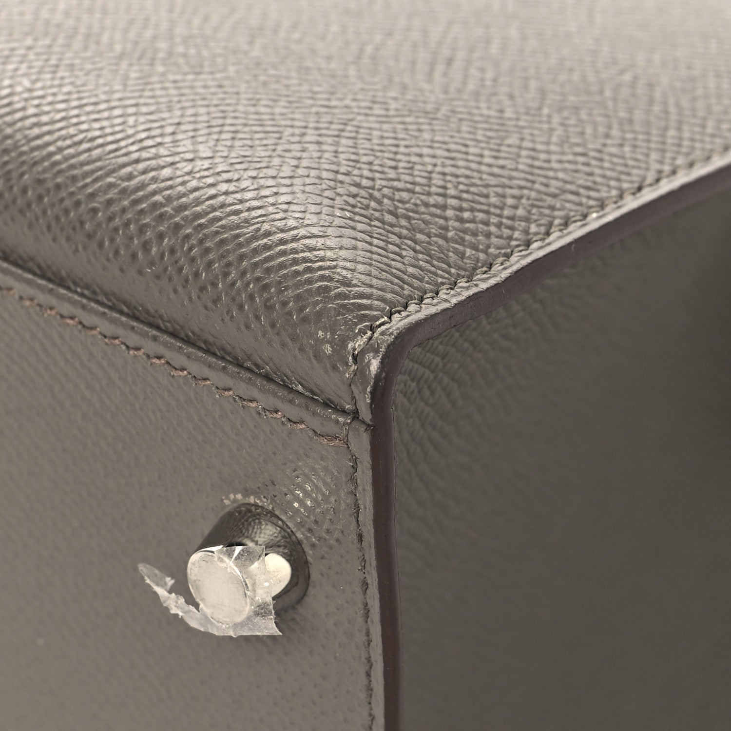 Hermes Epsom Kelly Sellier 35 Etain 12 of 16