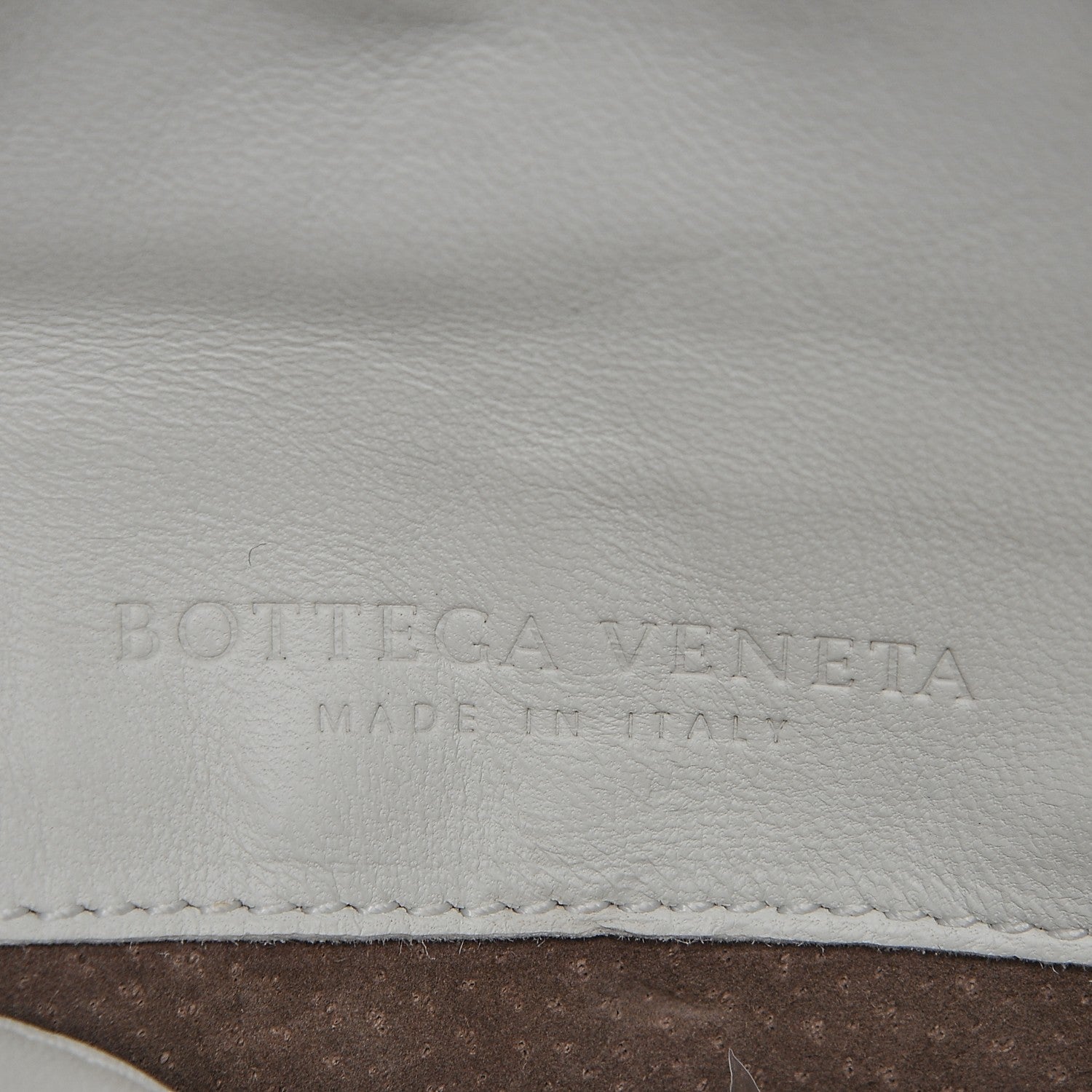 Bottega Veneta Nappa Intrecciato Mini Messenger Bag White 7 of 7