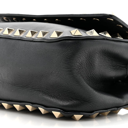 Valentino Garavani Calfskin Rockstud Belt Bag Black 8 of 13