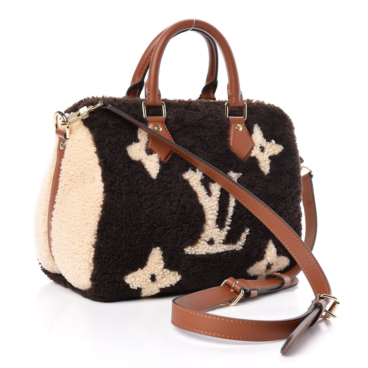 Louis Vuitton Monogram Teddy Speedy Bandouliere 25 3 of 11