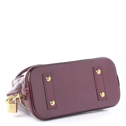 Louis Vuitton Vernis Alma BB Rouge Fauviste 4 of 9