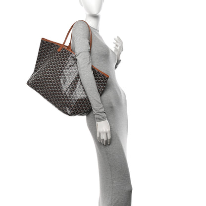 Goyard Goyardine Saint Louis GM Black Gold 2 of 13