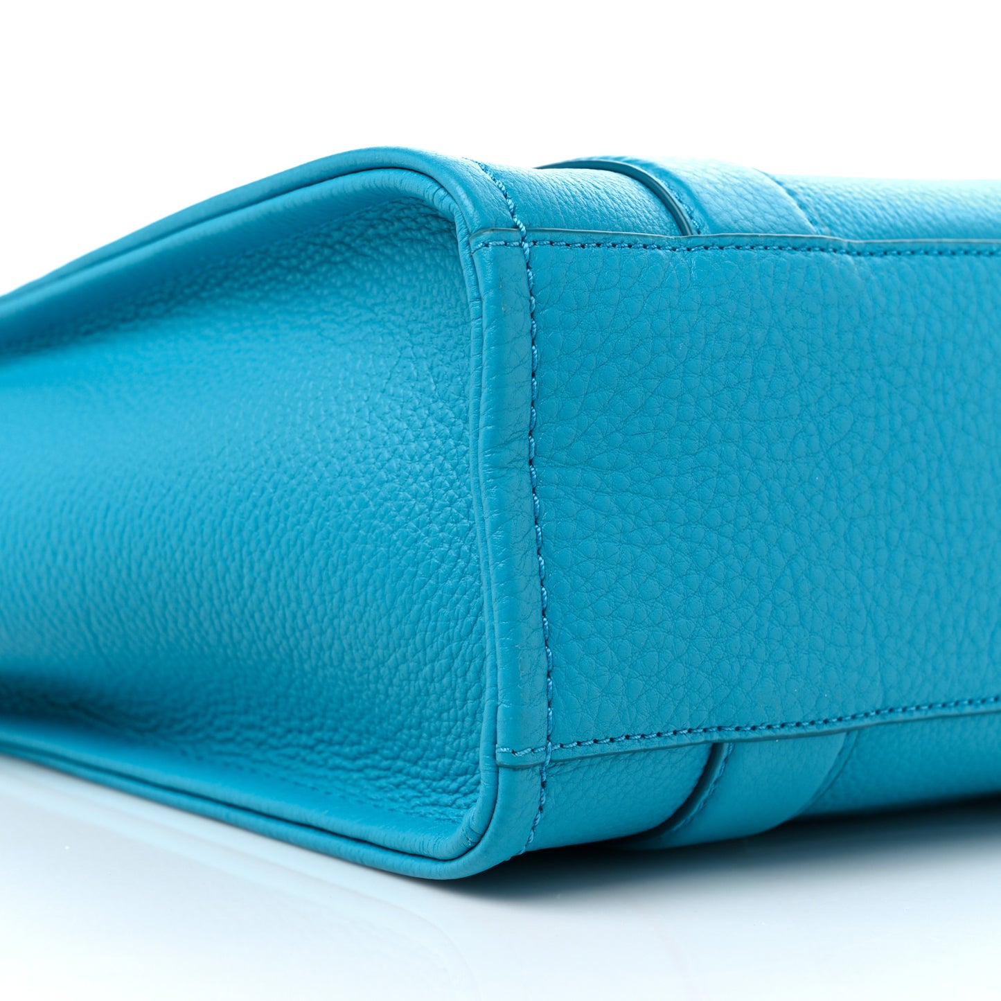 Grained Calfskin Small The Tote Bag Barrier Reef