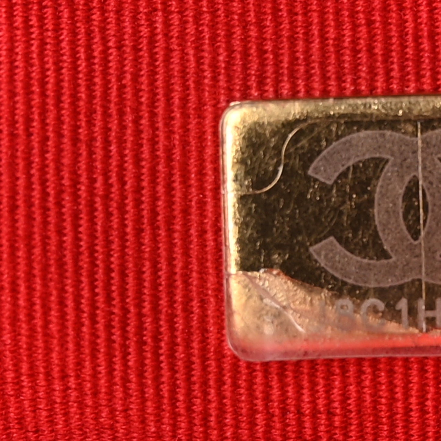 Lambskin Quilted Small Lacquered Chain Flap Red