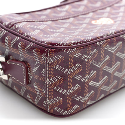 Goyard Goyardine Coeur Sac Cap Vert Burgundy 7 of 8