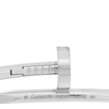 Cartier 18K White Gold Juste Un Clou Bracelet 16 3 of 5