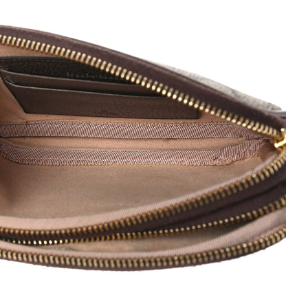 Gucci GG Supreme Monogram Web Ophidia Wristlet Beige New Acero 5 of 9