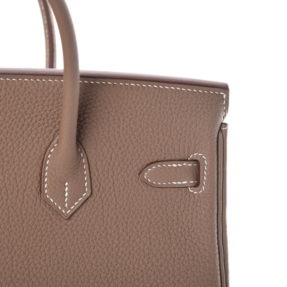 Hermes Togo Birkin 25 Etoupe 17 of 31