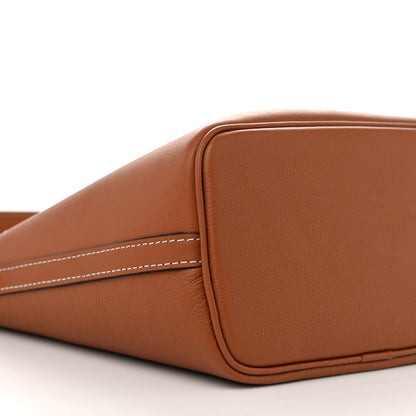 Louis Vuitton Calfskin Lock and Walk Bucket Cognac 9 of 10