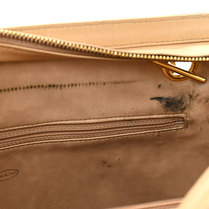 Chanel Lambskin CC Shoulder Bag Beige 14 of 16