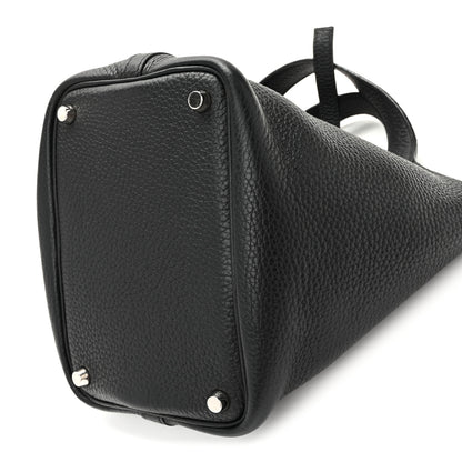 Hermes Taurillon Clemence Picotin Lock 18 PM Black 9 of 10