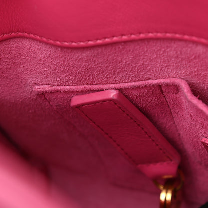 Saint Laurent Calfskin Nano Sac De Jour Lipstick Fuchsia 9 of 13