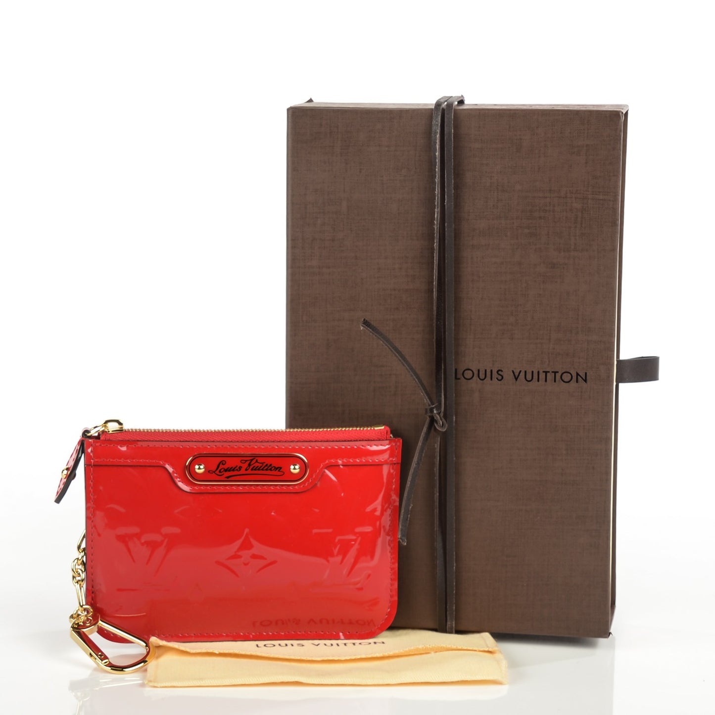 Vernis Key Pouch Cherry