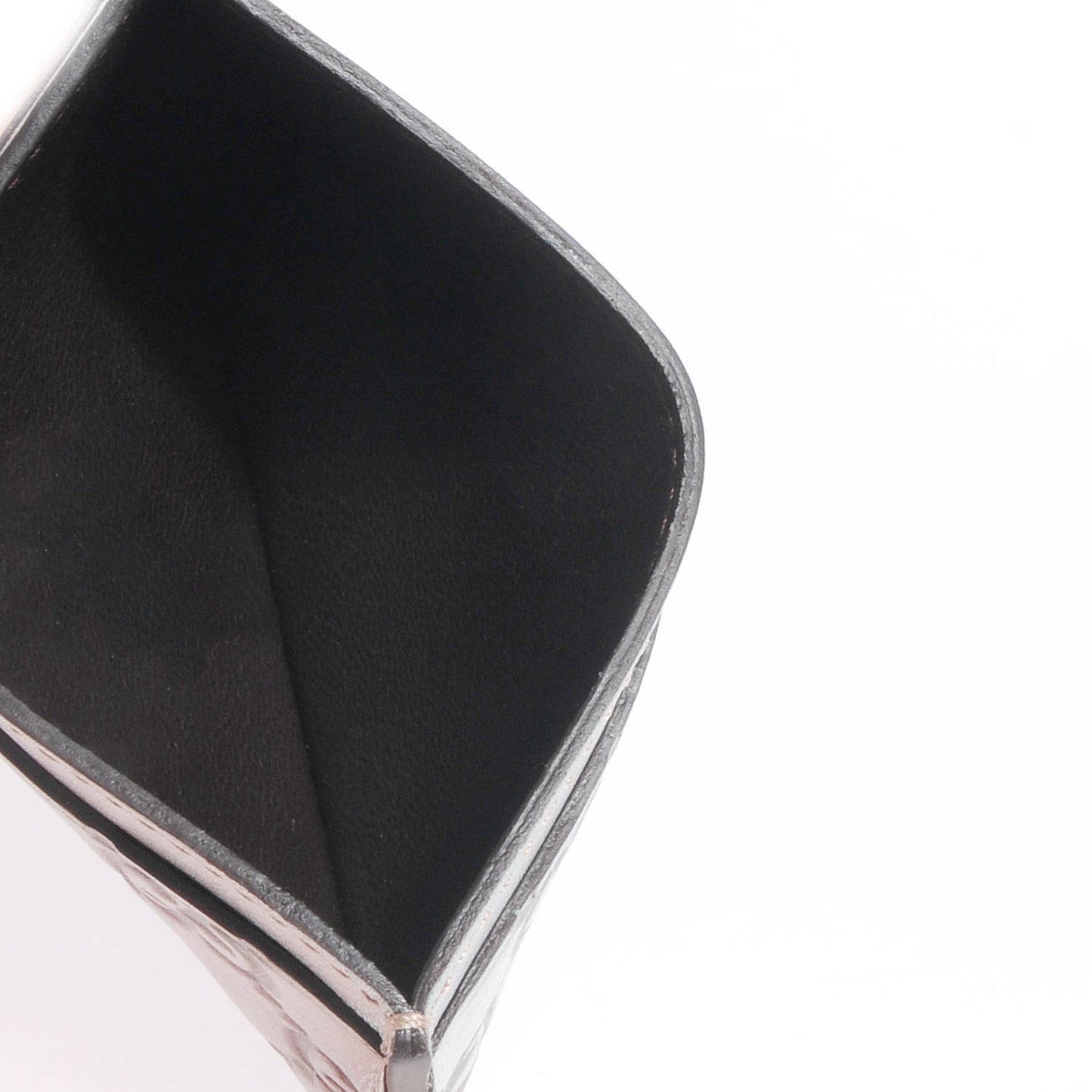 Guccissima Card Holder Silver