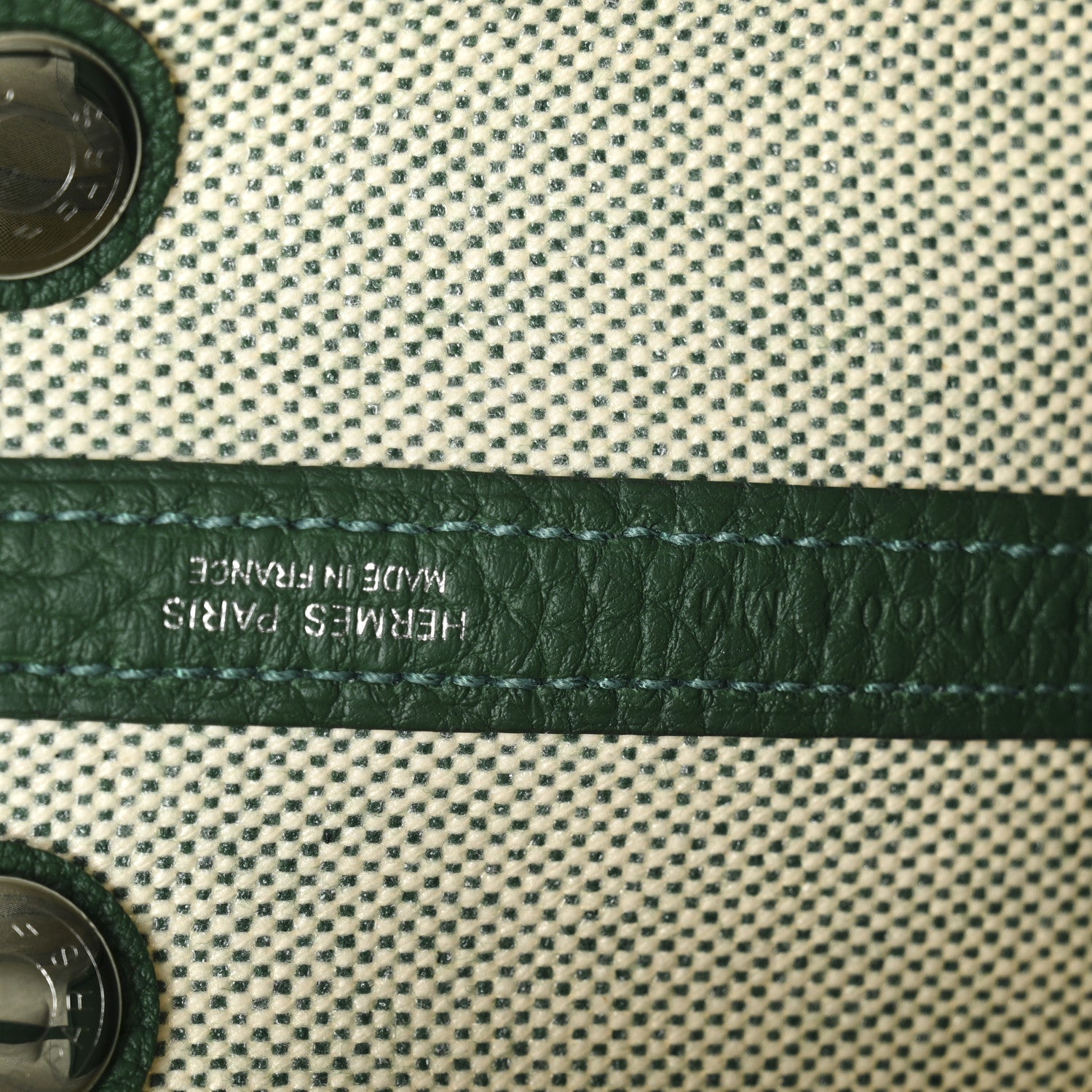 Hermes H Viking Negonda Neo Garden 23 Ecru Vert Moyen 7 of 11