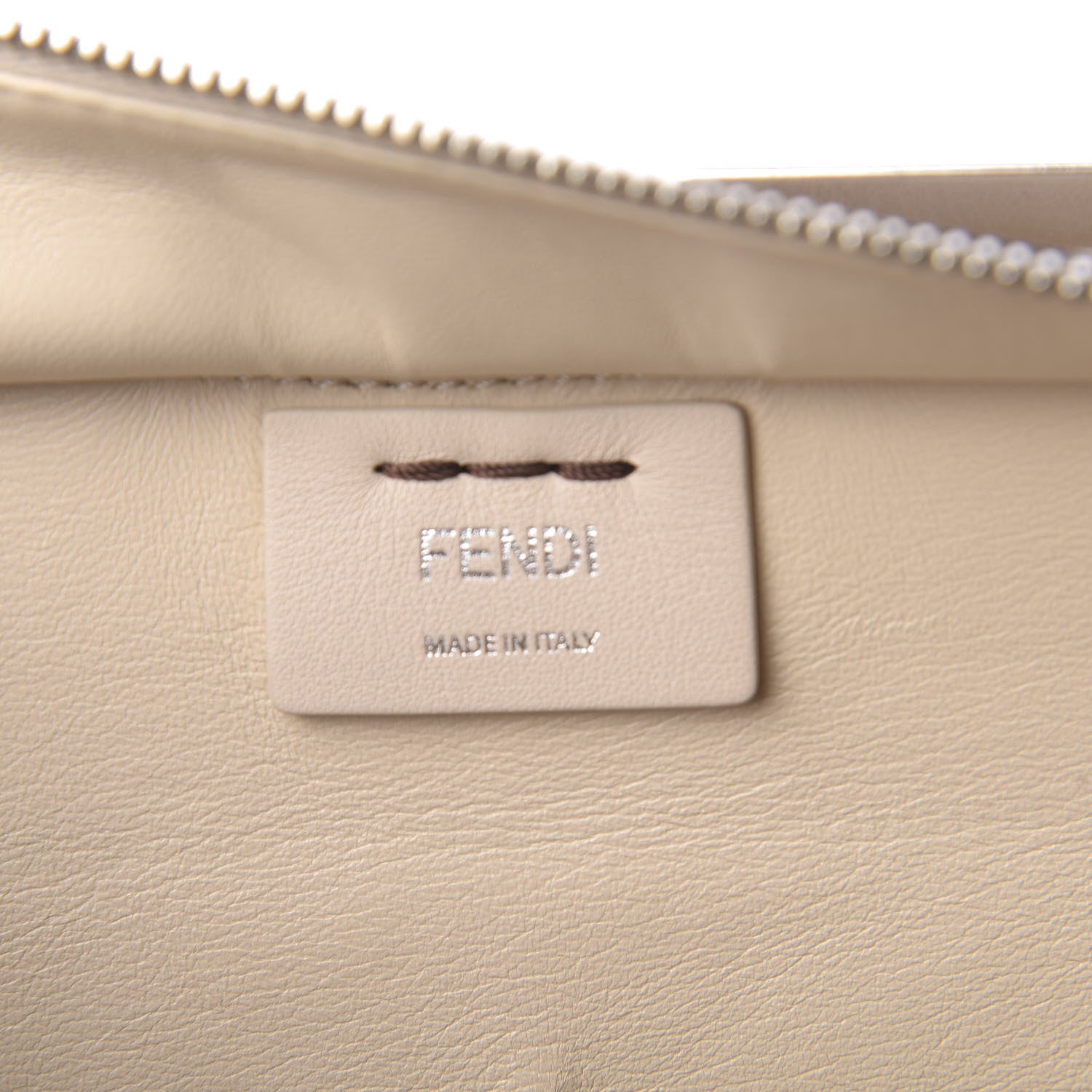 Fendi Calfskin Petite 3Jours Tote Marrone Camelia Ice 11 of 14