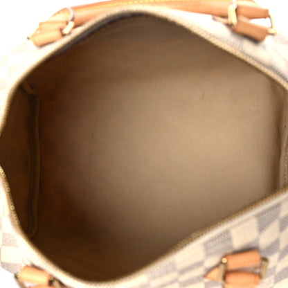 Louis Vuitton Damier Azur Speedy Bandouliere 30 5 of 9